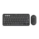 Logitech Pebble 2 Combo Graphite - Multi-Device Bluetooth®-Combo
