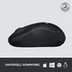 Logitech M220 Wireless Mouse Silent schwarz