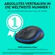 Logitech Wireless Mouse M185 blau