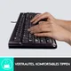 Logitech MK120 Kabelgebundene Maus-Tastaturkombination