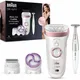 Braun Silk-epil 9-980 SensoSmart Wet & Dry - Epilierer - weiß/roségold