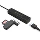 Conceptronic HUBBIES06B 4-Port-USB 3.0-Hub und OTG-Adapter für USB-C