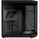 HYTE Y70 Zweikammer ATX Midi Tower Gaming Gehäuse Schwarz mit Glasfenster