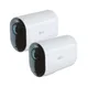 Arlo Ultra 2 XL Überwachungskamera außen - 2er Set weiß + Solarpanel