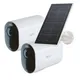 Arlo Ultra 2 XL Überwachungskamera außen - 2er Set weiß + Solarpanel