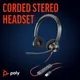 Poly Blackwire 3320 Headset for Business - USB-C - UC-zertifiziert