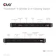Club3D Thunderbolt™ 4 zertifizierte 12-in-1-Dockingstation