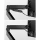 Arctic X1-3D Monitorarm mit Gasfeder schwarz