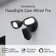 RING Floodlight Cam Wired Pro - 2024 schwarz