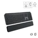 Logitech MX Keys S DE-Layout, inkl. MX Palm Rest, graphite
