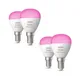 Philips Hue White & Color Ambiance E14 Luster • 4er Pack