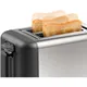 Bosch TAT3P420DE Toaster Kompakt DesignLine Edelstahl / schwarz