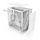 NZXT H7 Flow White (2024) Midi Tower ATX Gaming Gehäuse weiß mit Glasfenster