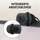 Logitech Brio 100 Full HD-Webcam Graphite - inkl. Beleuchtungskorrektur