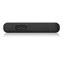RaidSonic Icy Box IB-223U3a-B USB3.0/eSATA Gehäuse für 2,5" SATA HDD Carbon Look