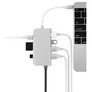 LMP 8 Port USB-C mini Dock silber