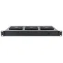 Intellinet Kühleinheit 3 Lüfter für 19" Racks Profilschienenmontage schwarz