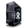 Fractal Design Focus G ATX Gaming Gehäuse mit Seitenfenster, schwarz