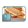 Tefal SW 341B Snack Time Waffel-/Sandwichmaker Schwarz/Grau