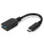 Digitus USB 3.1 Kabel 0,15m Typ-C zu Typ-A OTG St./Bu. schwarz