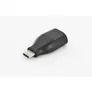 Digitus USB 3.0 Adapter Typ-C zu Typ-A St./Bu. schwarz
