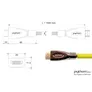 PYTHON HDMI 2.0 Kabel 1,5m Ethernet 4K*2K UHD vergoldet OFC gelb