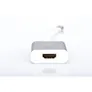 DIGITUS USB 3.0 Adapter 0,2m Typ-C zu HDMI 4K Grafik weiss