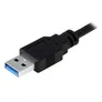 Startech USB 3.0 Adapterkabel zu 2,5" SATA III UASP SSD/HDD St./St. schwarz