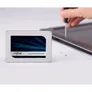 Crucial MX500 SATA SSD 500 GB 3D NAND TLC 2.5zoll
