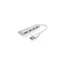 RaidSonic Icy Box IB-AC6401 4-Port USB 3.0 Hub silber