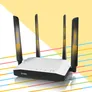 ZyXEL NBG6604 AC1200 WLAN-ac Fast Ethernet Dualband Router
