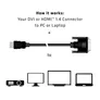 Club 3D HDMI Adapterkabel 2m HDMI zu DVI-D bidirektional schwarz CAC-1210