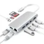 Satechi USB-C Multimedia Adapter Silber