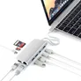 Satechi USB-C Multimedia Adapter Silber
