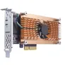 QNAP QM2 Card QM2-2P-244A Dual-M.2-22110/2280-PCIe-SSD Erweiterungskarte