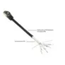 Good Connections 20m RNS Patchkabel Outdoor IP66 CAT6A S/FTP PiMF schwarz