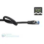 Good Connections 1m RNS Patchkabel SmartFLEX CAT6A S/FTP PiMF schwarz