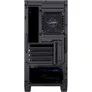 Inter-Tech Micro Tower ATX Gehäuse H-606 Schwarz gedämmt