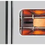 Bosch TAT7S45 Kompakt-Toaster 4-Schlitz grau schwarz