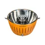 LotusGrill G280 Holzkohlegrill rauchfrei, mandarinorange