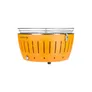 LotusGrill G435 Holzkohlegrill XL rauchfrei, mandarinorange