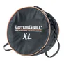 LotusGrill G435 Holzkohlegrill XL rauchfrei, mandarinorange
