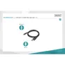 DIGITUS USB Type-C™ Ladekabel set, Typ C - A