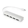 DIGITUS USB-C Hub 4-Port Hub (USB 3.0) silber