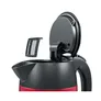 Bosch TWK3P424 Wasserkocher, DesignLine, kabellos 1,7 l, 2.400 W, rot