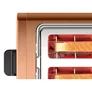 Bosch TAT4P429DE Kompakt Toaster, DesignLine, bronze