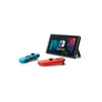Nintendo Switch Konsole mit verbesserter Akkuleistung rot blau