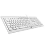 CHERRY STREAM KEYBOARD 2019 USB weiß-grau