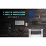 i-tec USB 3.0 Dual Docking Station HDMI/ DVI Full HD+ 2048x1152 Gigabit Ethernet