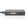 DIGITUS AK-340418-002-S Mini DisplayPort Adapter auf HDMI/DVI/ VGA